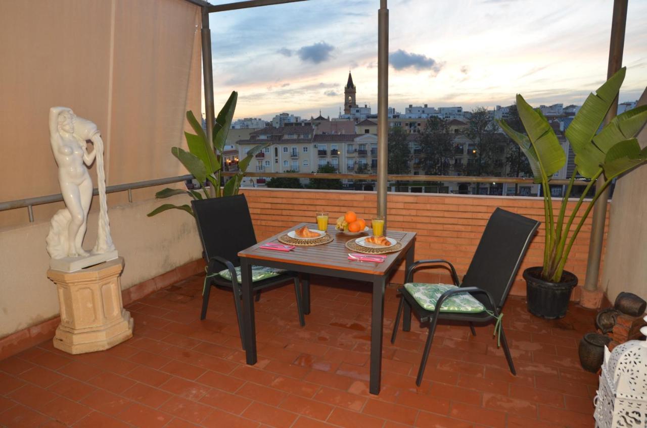 Habitacion Grande Con Terraza Privada, Malaga Centro Dış mekan fotoğraf