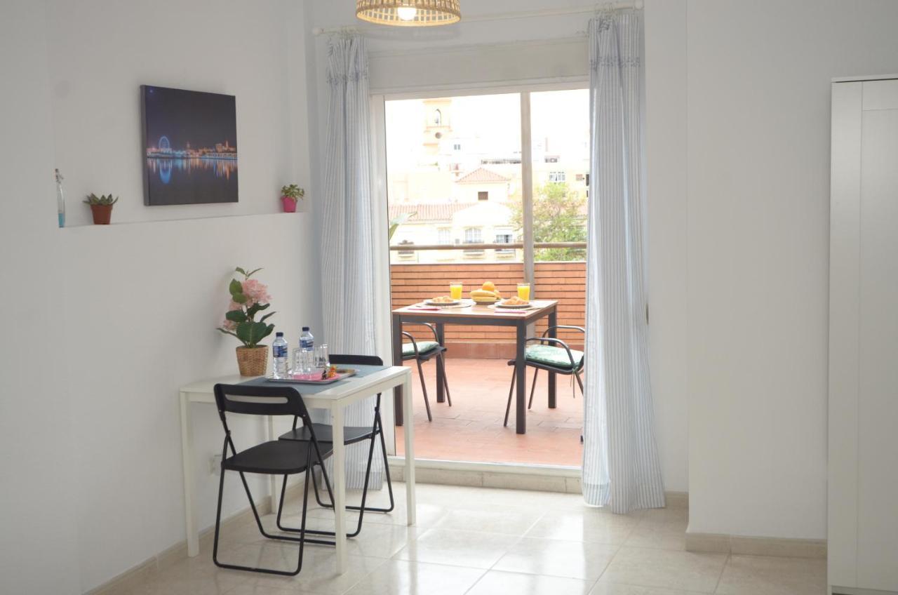 Habitacion Grande Con Terraza Privada, Malaga Centro Dış mekan fotoğraf